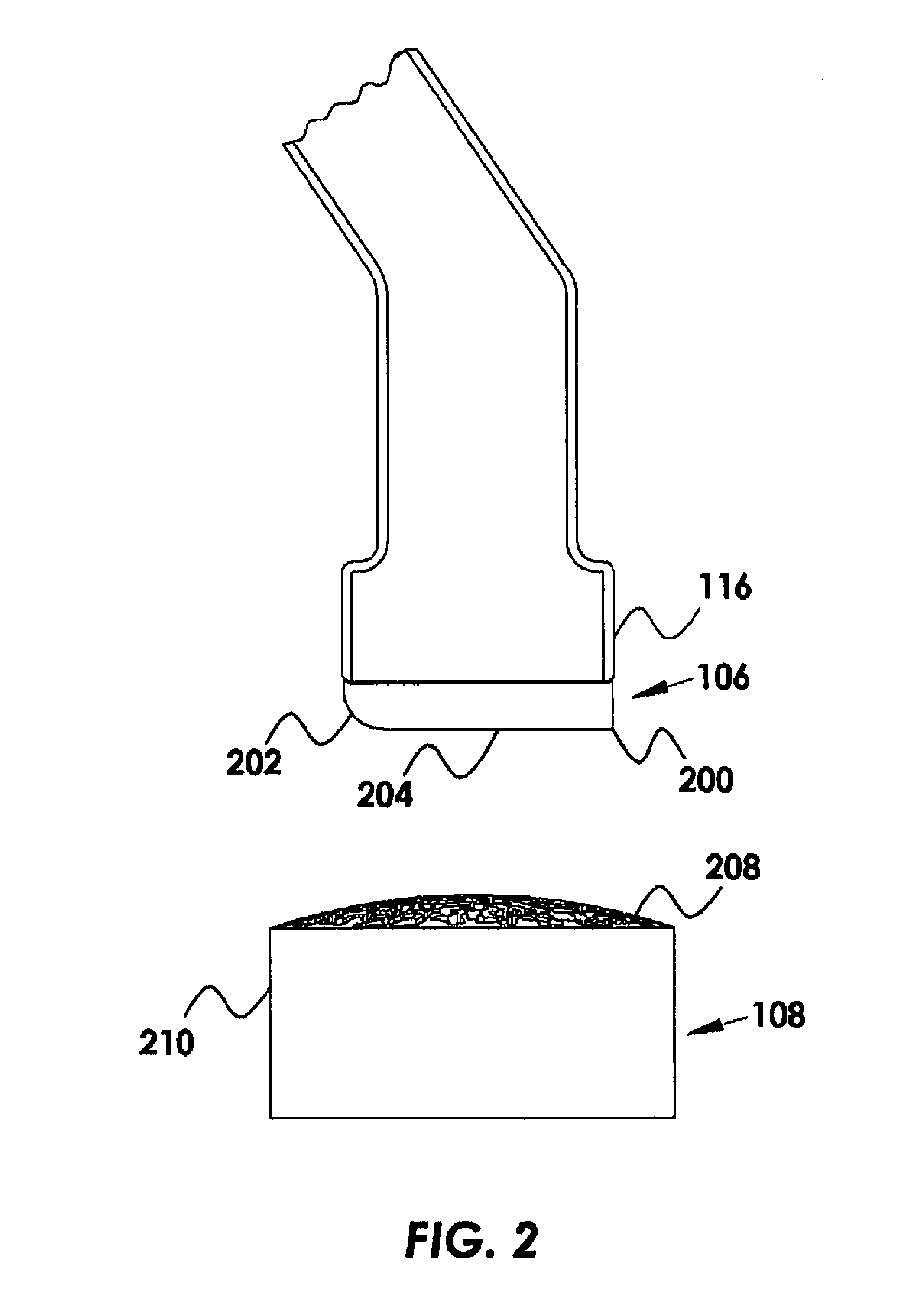 Probe skates for electrical testing of convex pad topologies