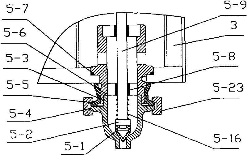 Quantitative filling device for filing machine