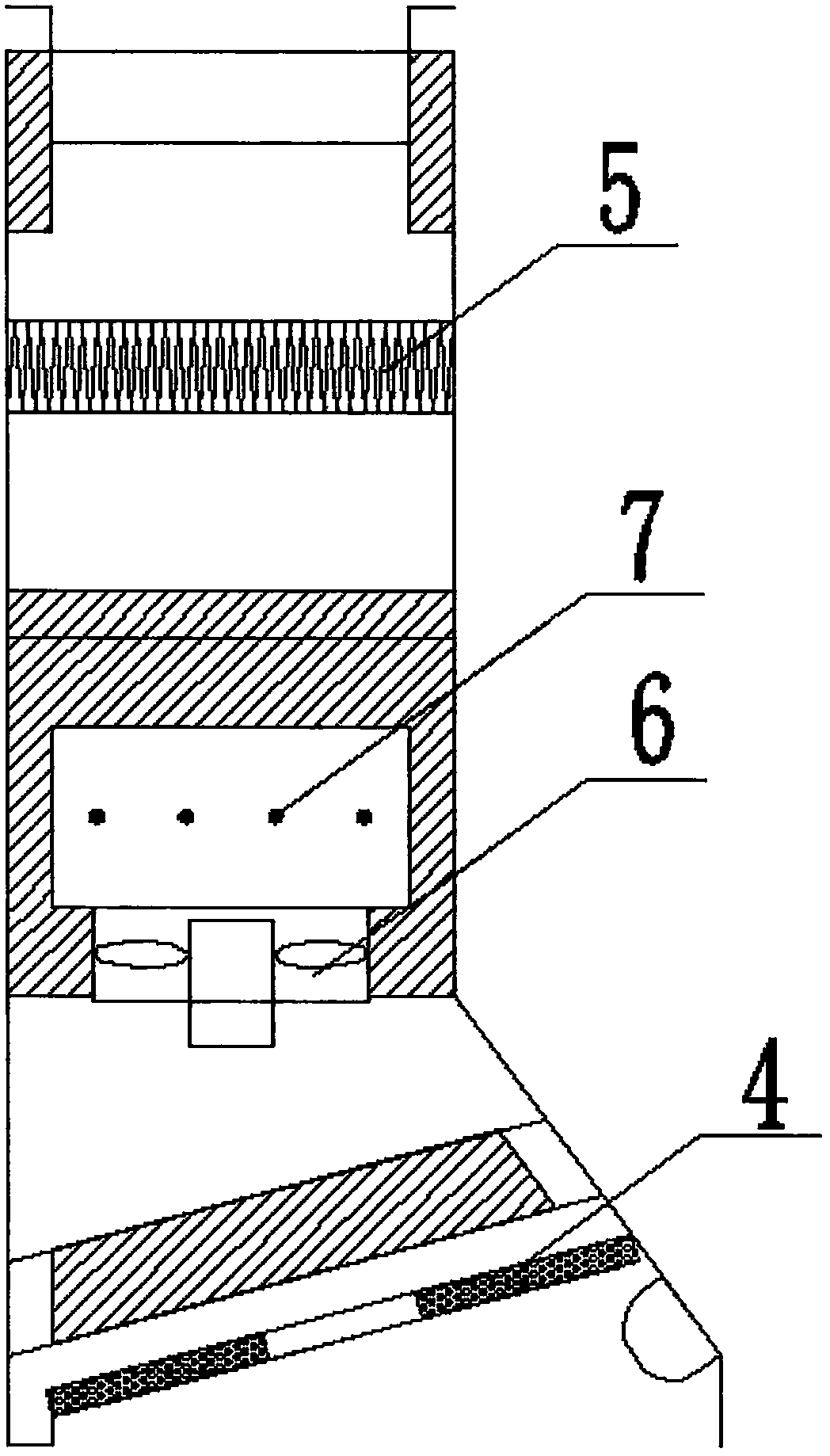 Commercial mute smoke-removing and smoke-exhausting hood