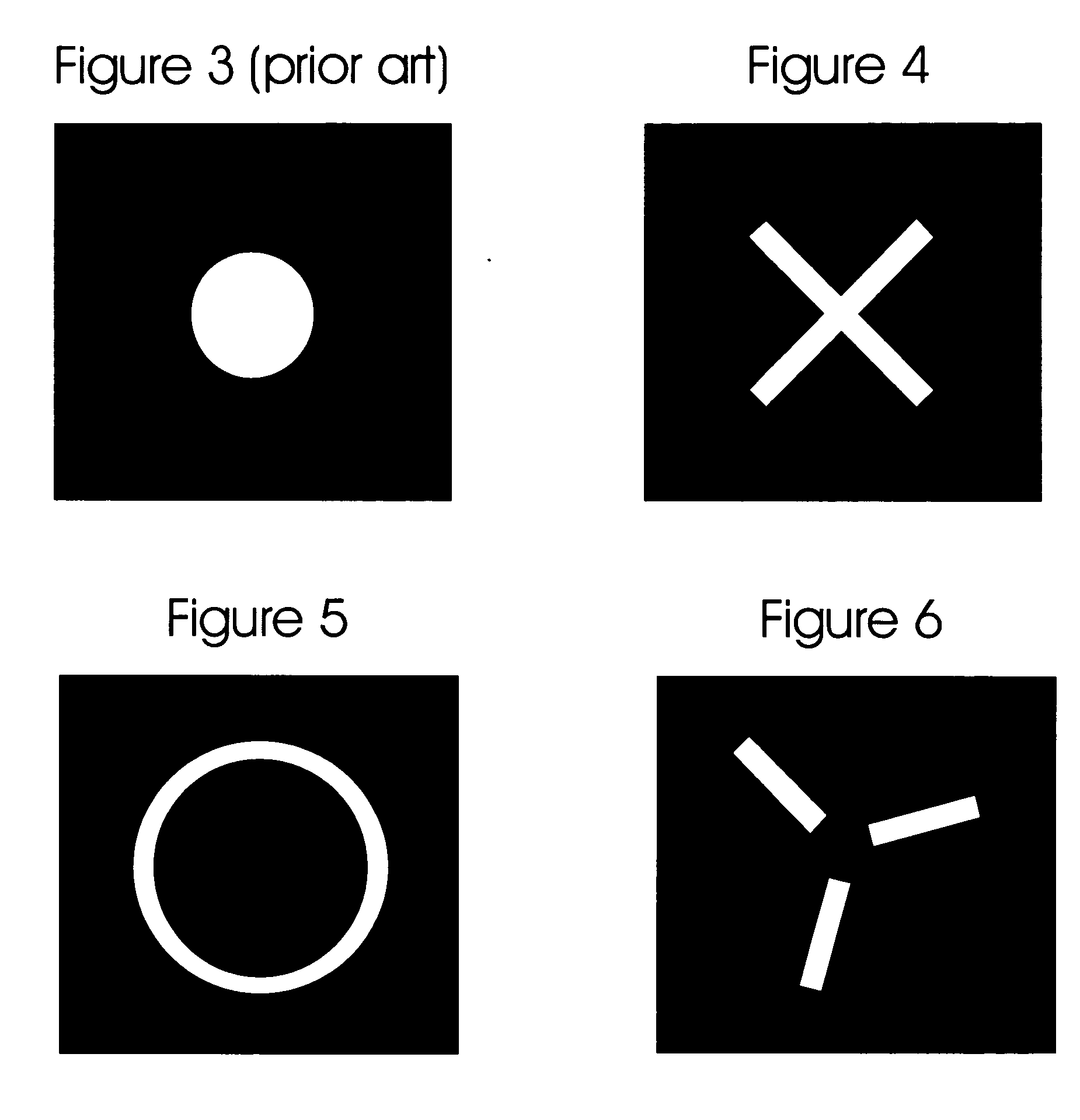 Shaped blurring of images for improved localization of point energy radiators