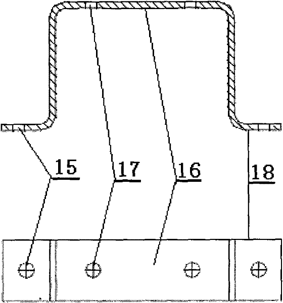 Strong and weak current integrated distribution box