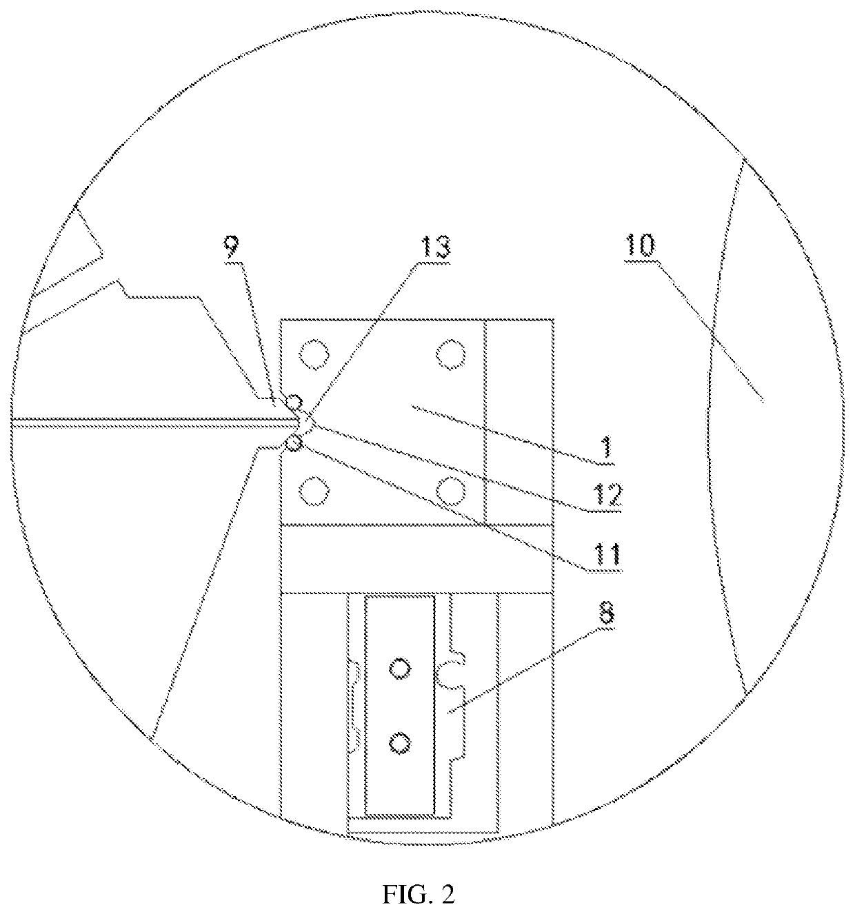 On-line automatic cleaning apparatus of slit extrusion type coating die for lithium battery and cleaning method thereof