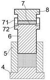 Medicine single-stamping tablet press