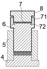 Medicine single-stamping tablet press