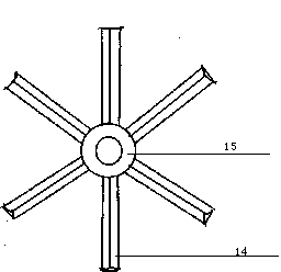 Sludge vaporizing furnace