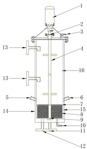 Method for removing heavy metal ions in high-salinity water by using hydrogen sulfide