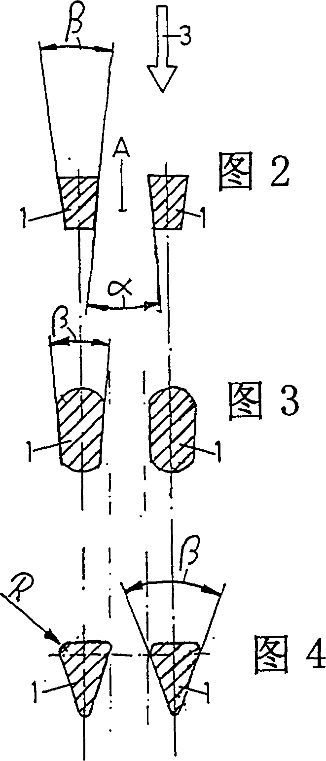 Card clothing for textile machine