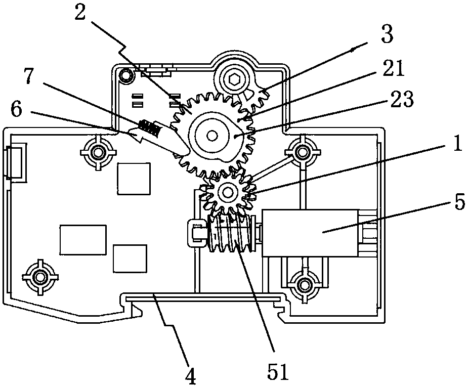 An automatic reclosing device for a circuit breaker