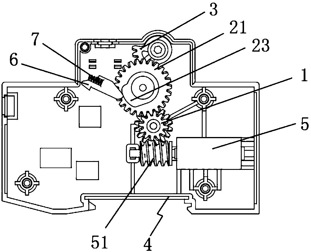 An automatic reclosing device for a circuit breaker