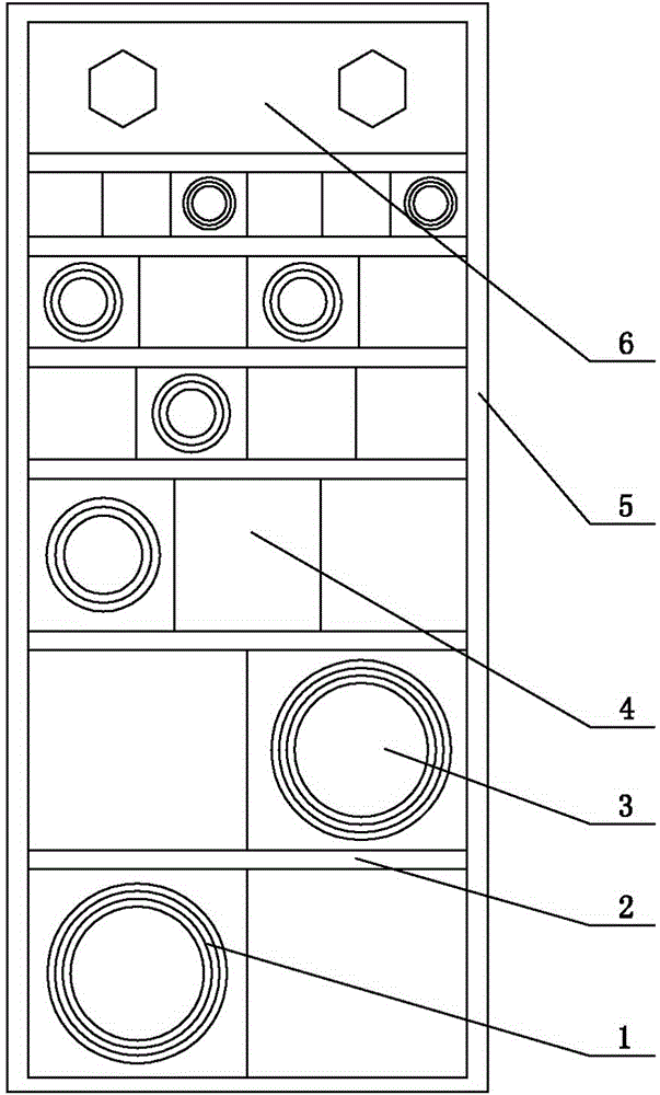 Cable penetration sealing device and production method thereof