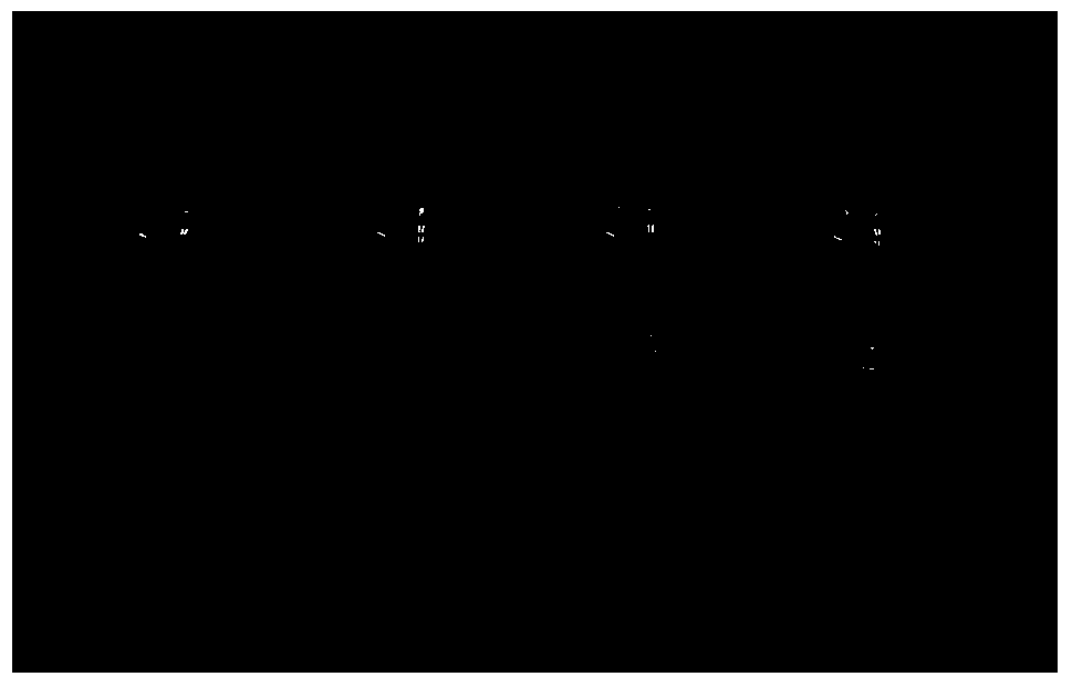 Zwitterion-containing water-soluble cross-linking agent as well as preparation method and application thereof