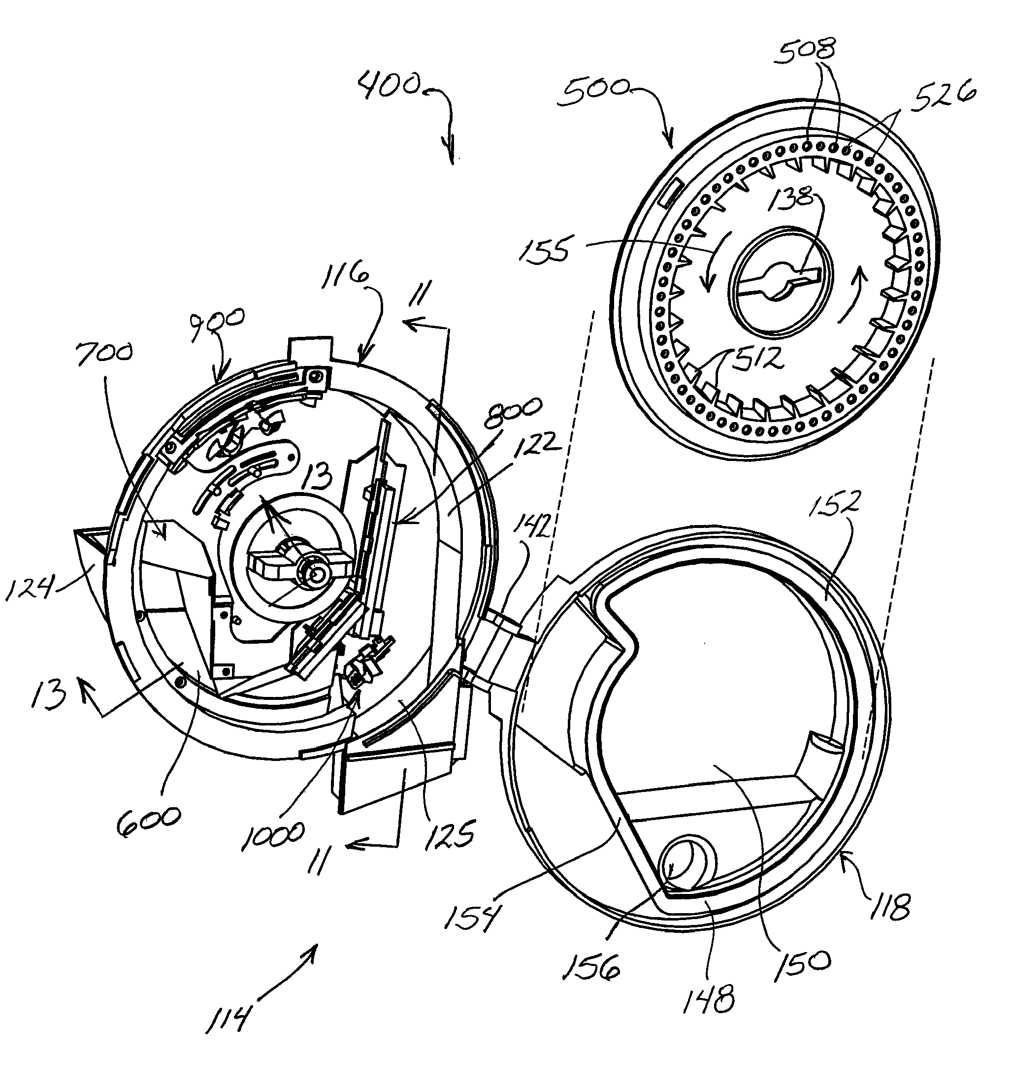 Vacuum seed meter and retrofit kit for celled-disk vacuum meters