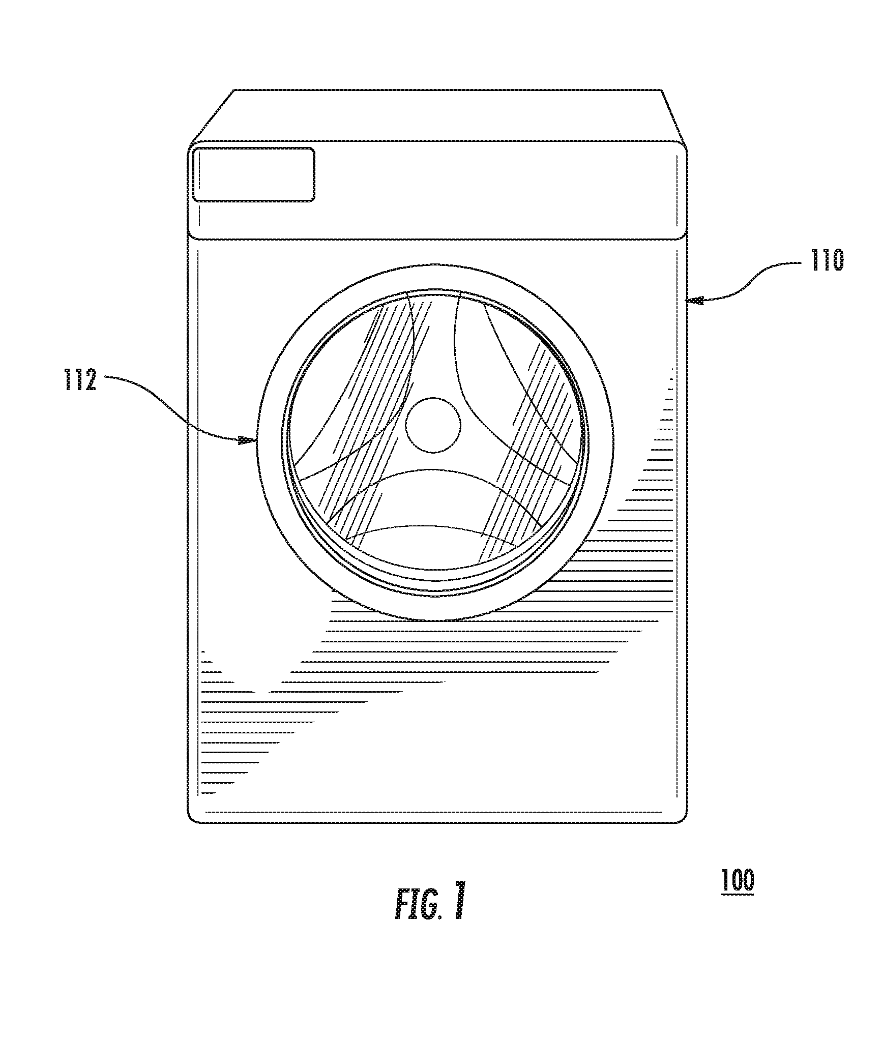 Heater pocket for a household appliance