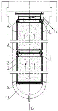 Manufacturing method of hanging basket in extraction kettle and hanging basket