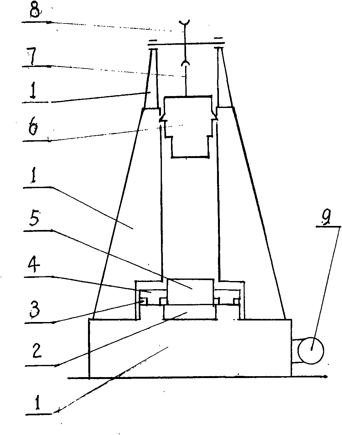 Impact brick making method and device