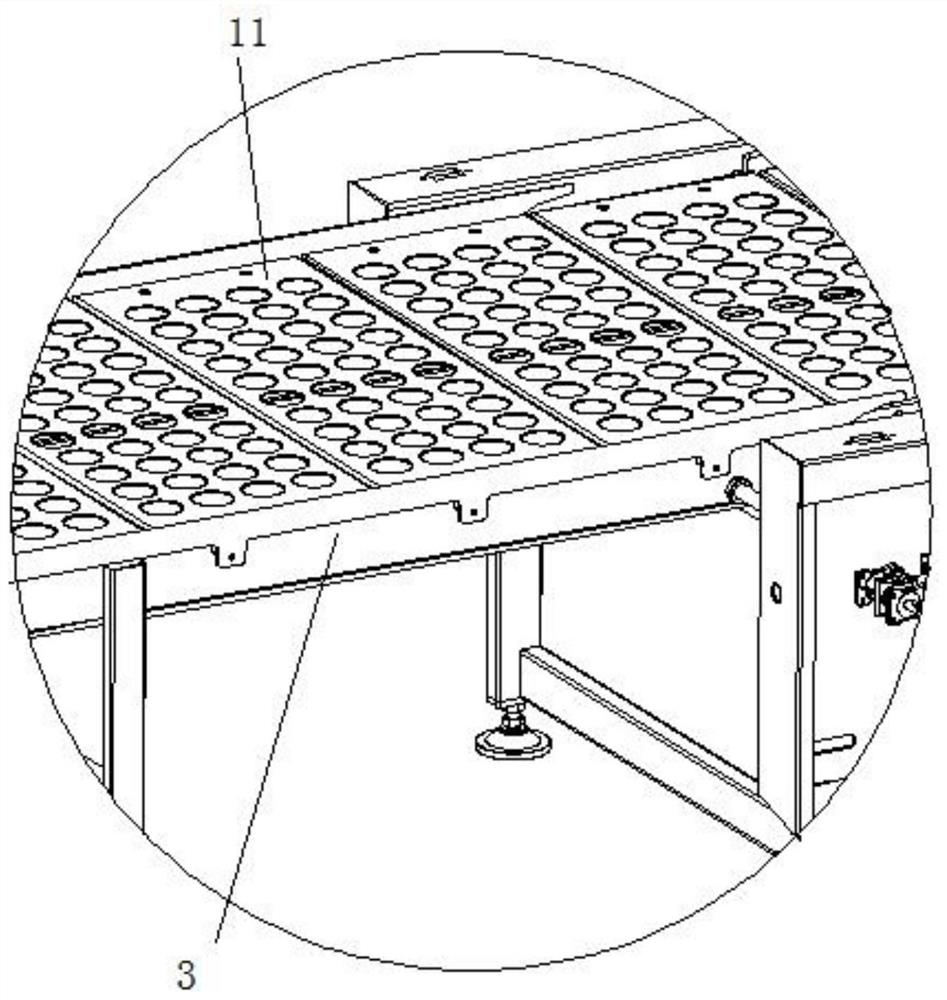 Full-automatic egg tart forming production line