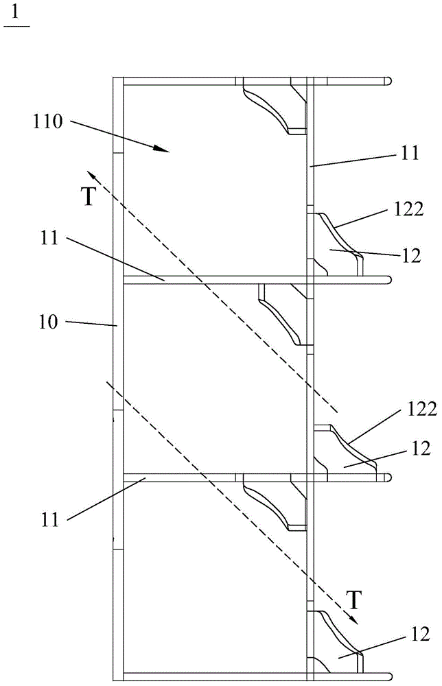 Fuel assembly blending screenwork with rectifying type blending wings