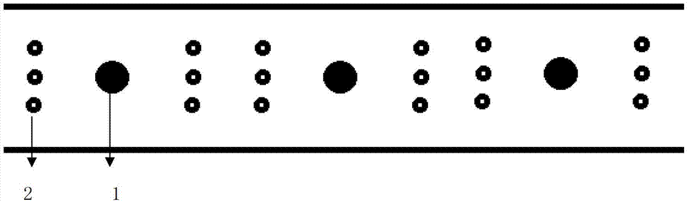 Method for integrating punching and fertilization of border trees