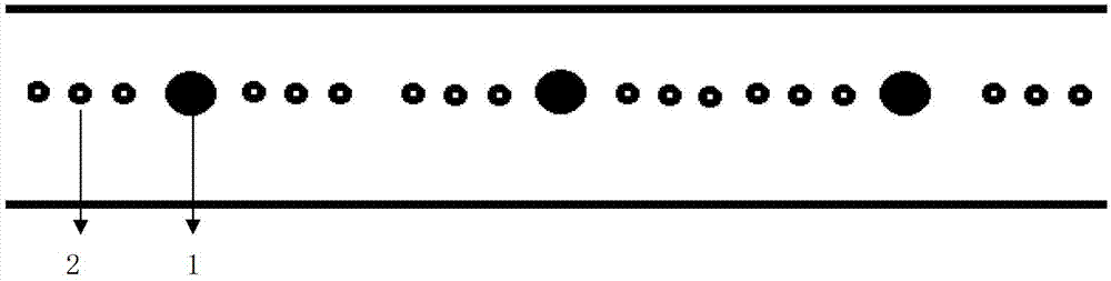 Method for integrating punching and fertilization of border trees