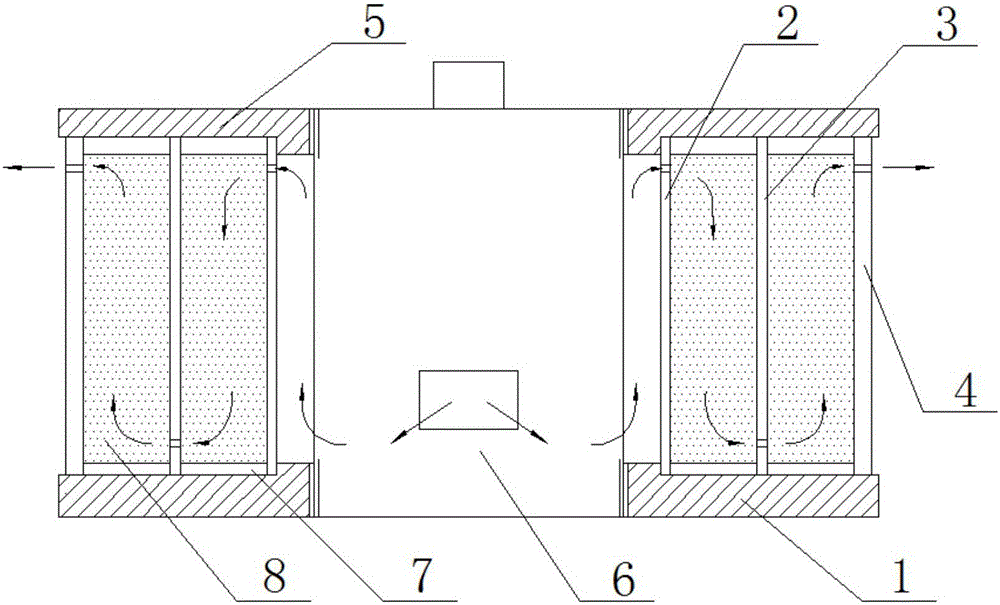 Silencer of microtype gas thruster