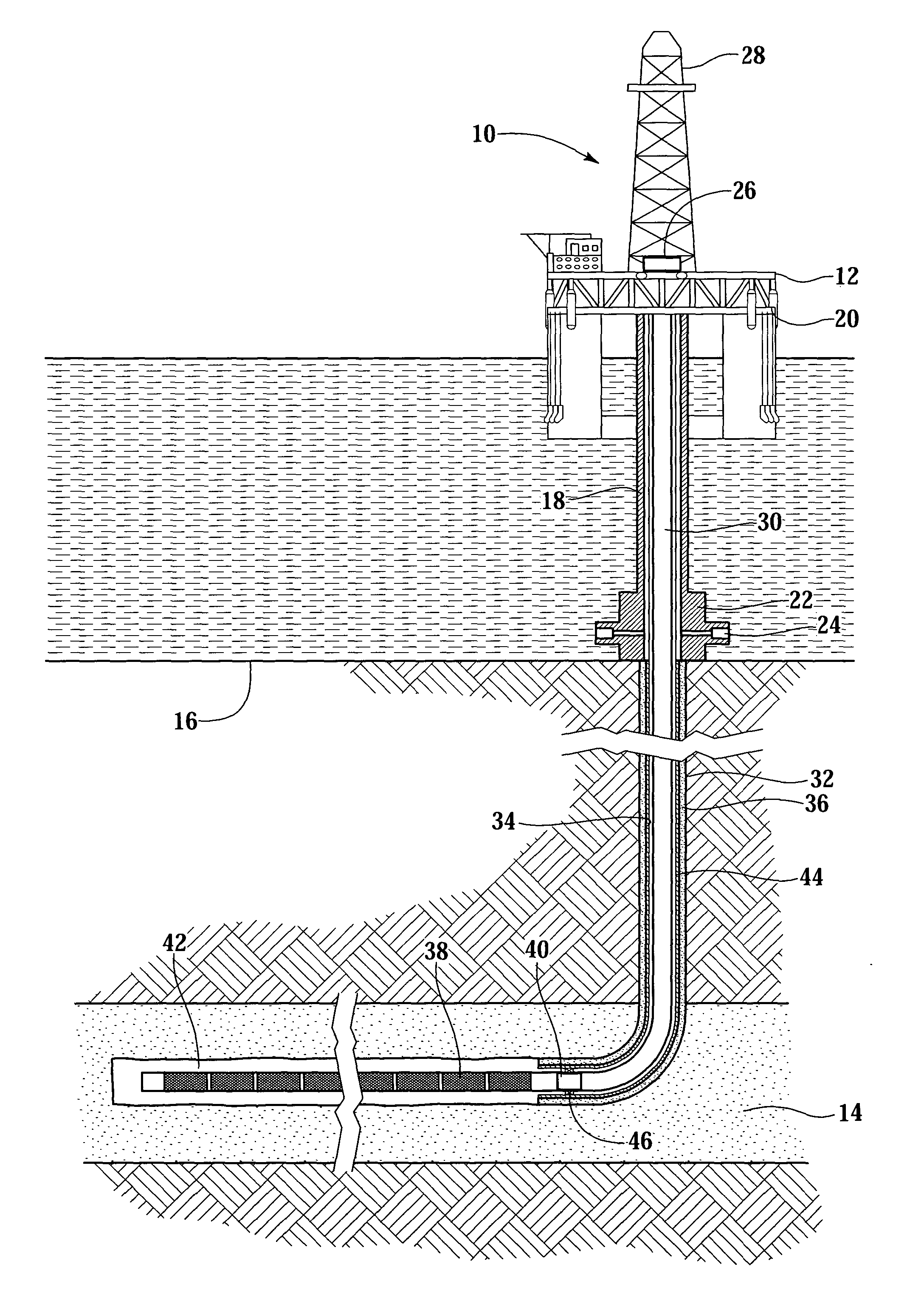 Apparatus and method for monitoring a treatment process in a production interval