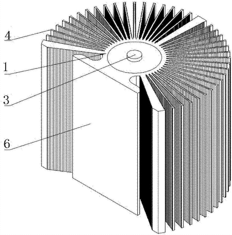 LED radiator