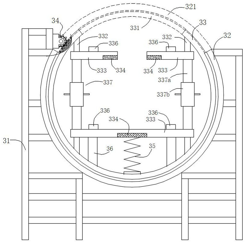 A production system for welding h-shaped steel