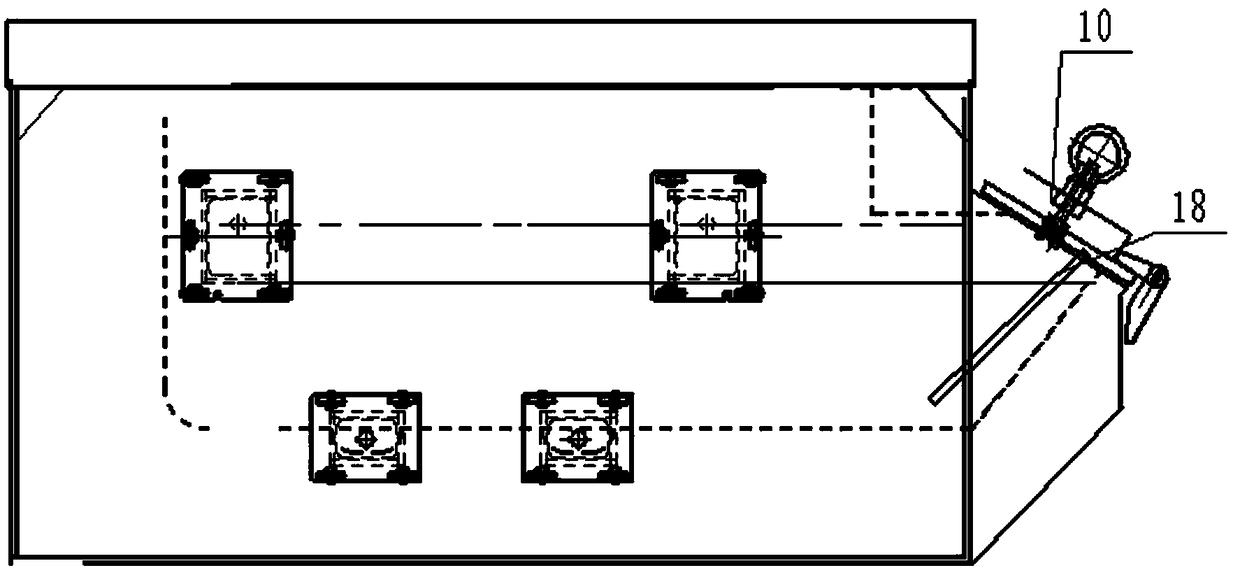 High pressure holding furnace of low pressure casting machine