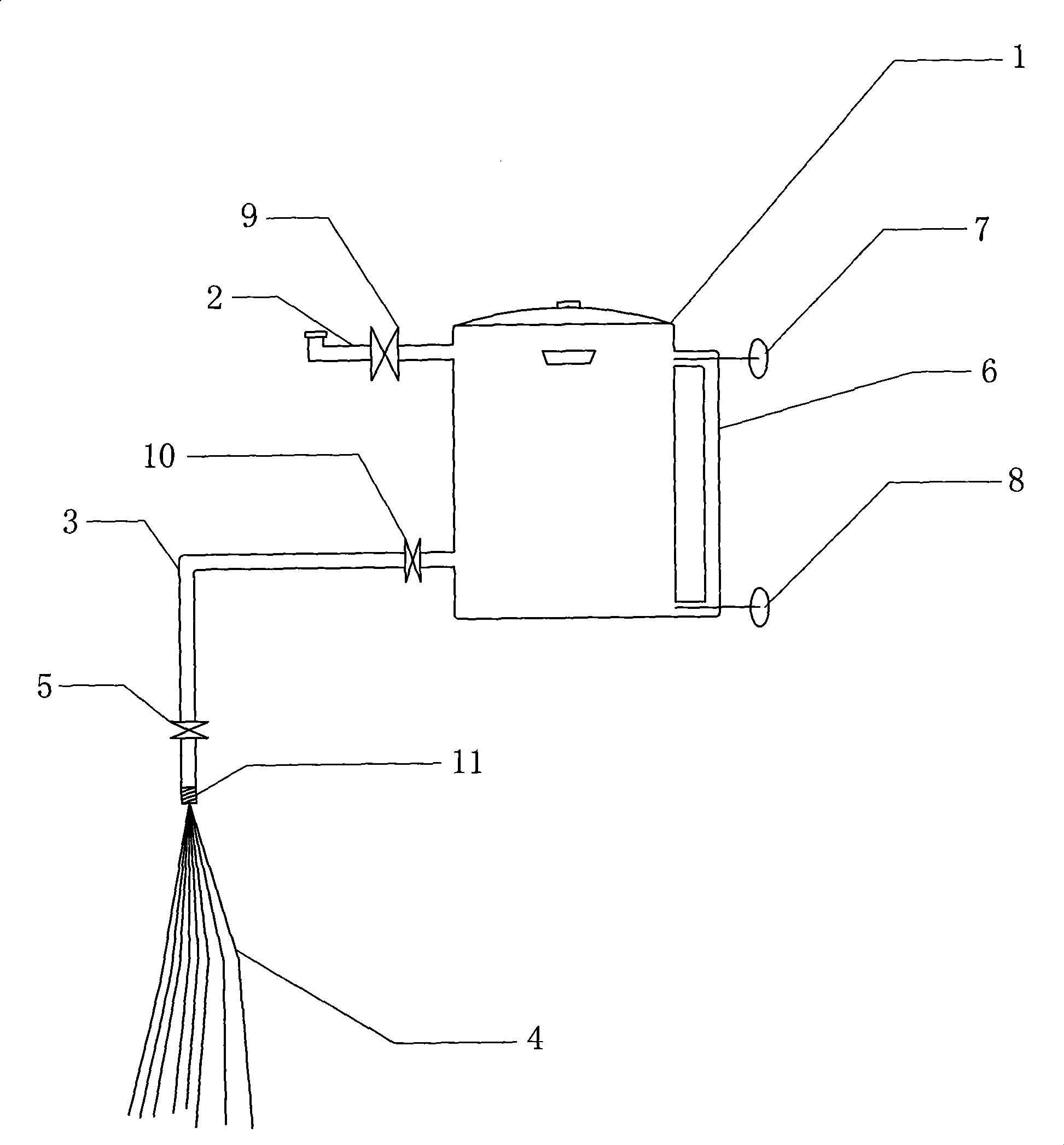 Environment-friendly and energy-saving type transposed conductor oiling system