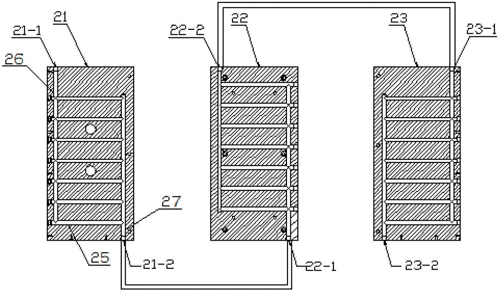 Cooling device for printing head of 3D printing apparatus