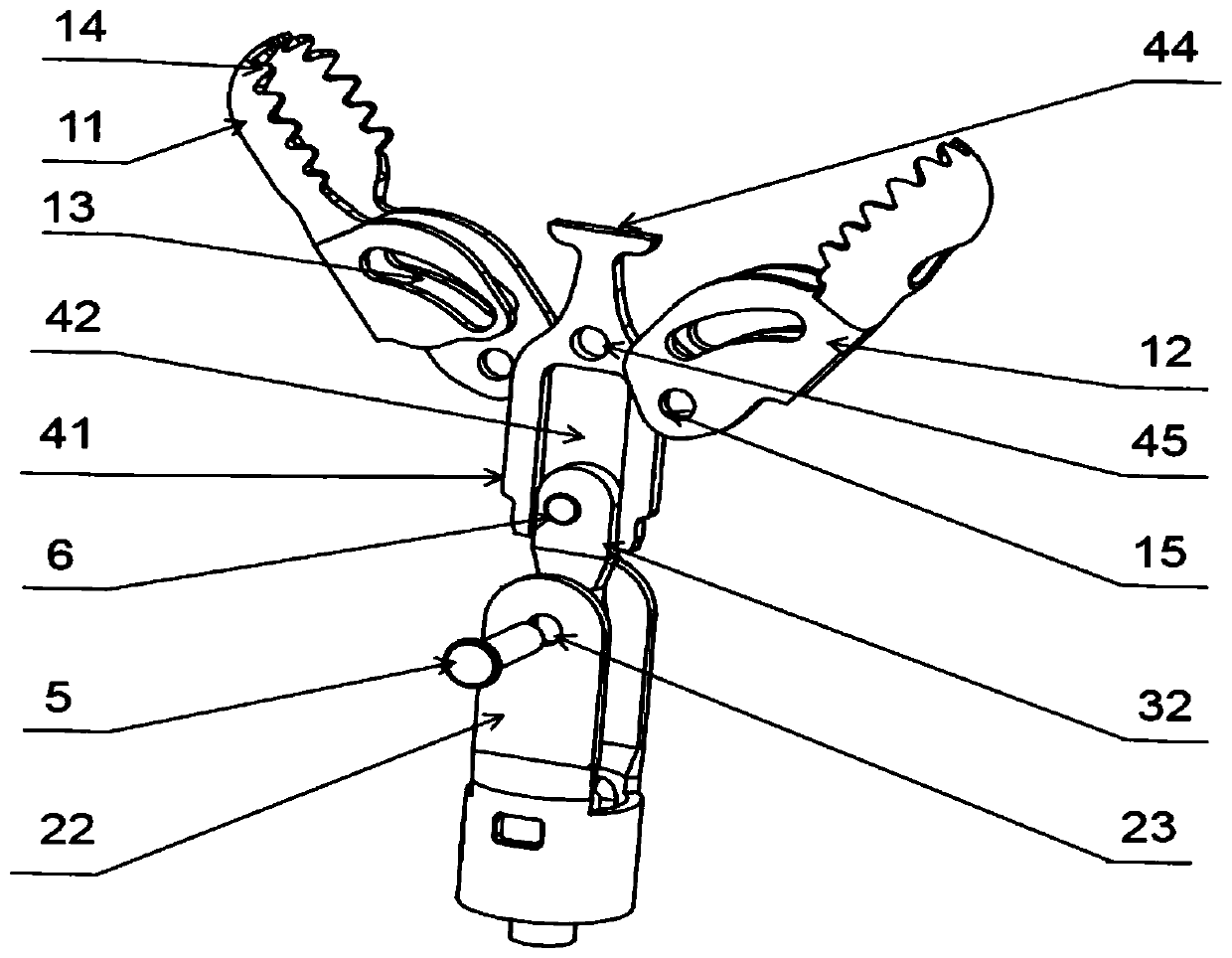 Disposable biopsy forceps