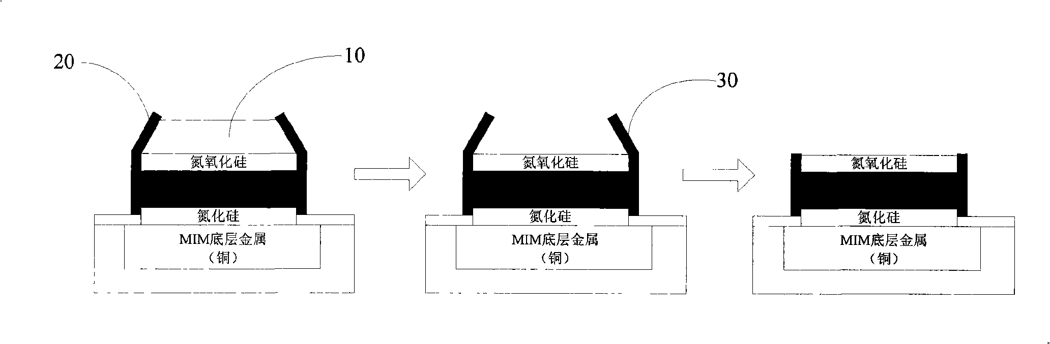 Method for eliminating residual polymer of etching procedure