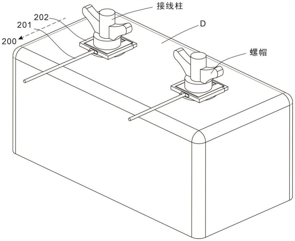 Novel single storage battery voltage acquisition module