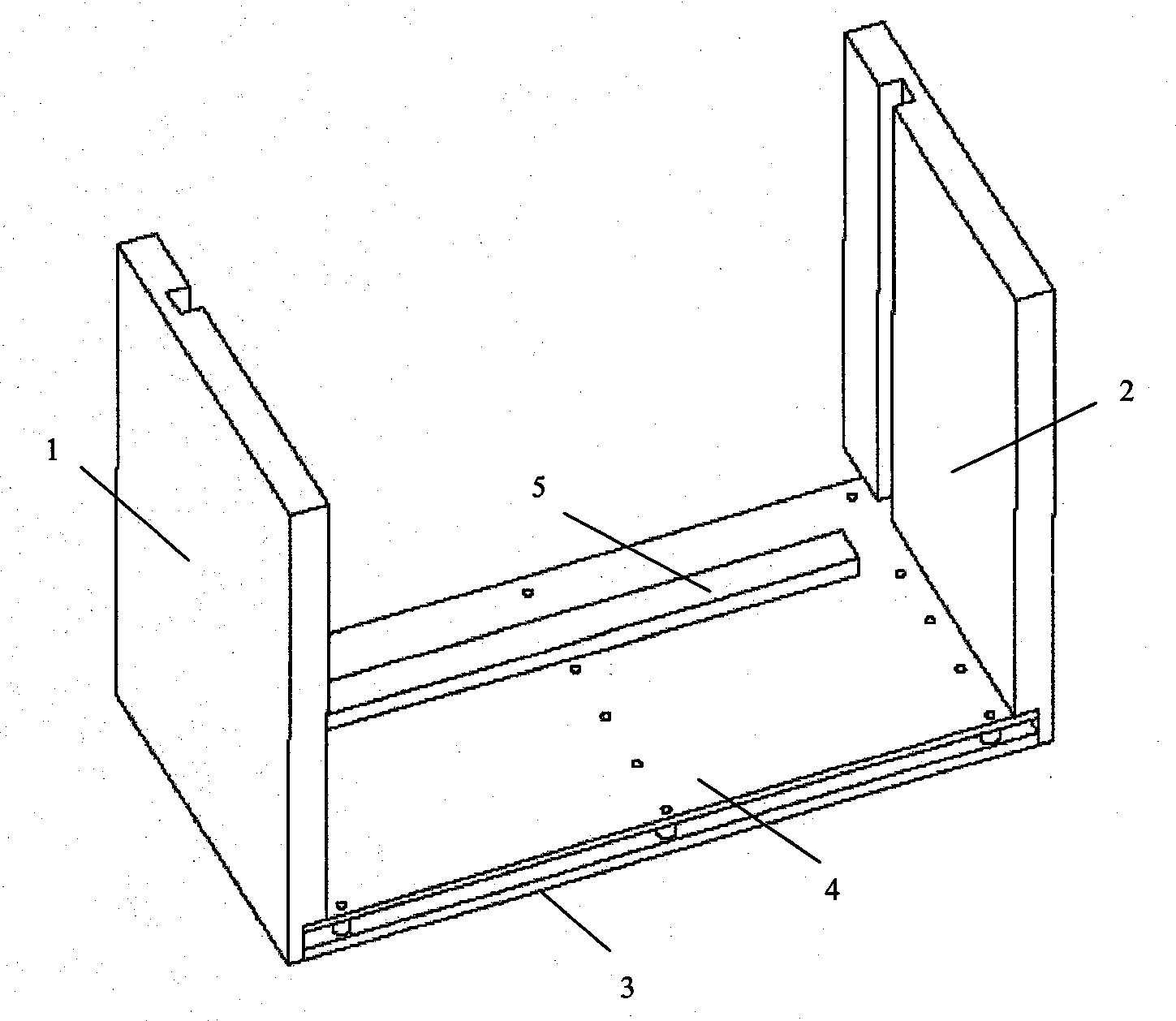 Structure design method for improving plug and socket plugging precision