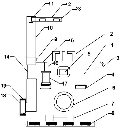 Adjustable multifunctional integrated cooker