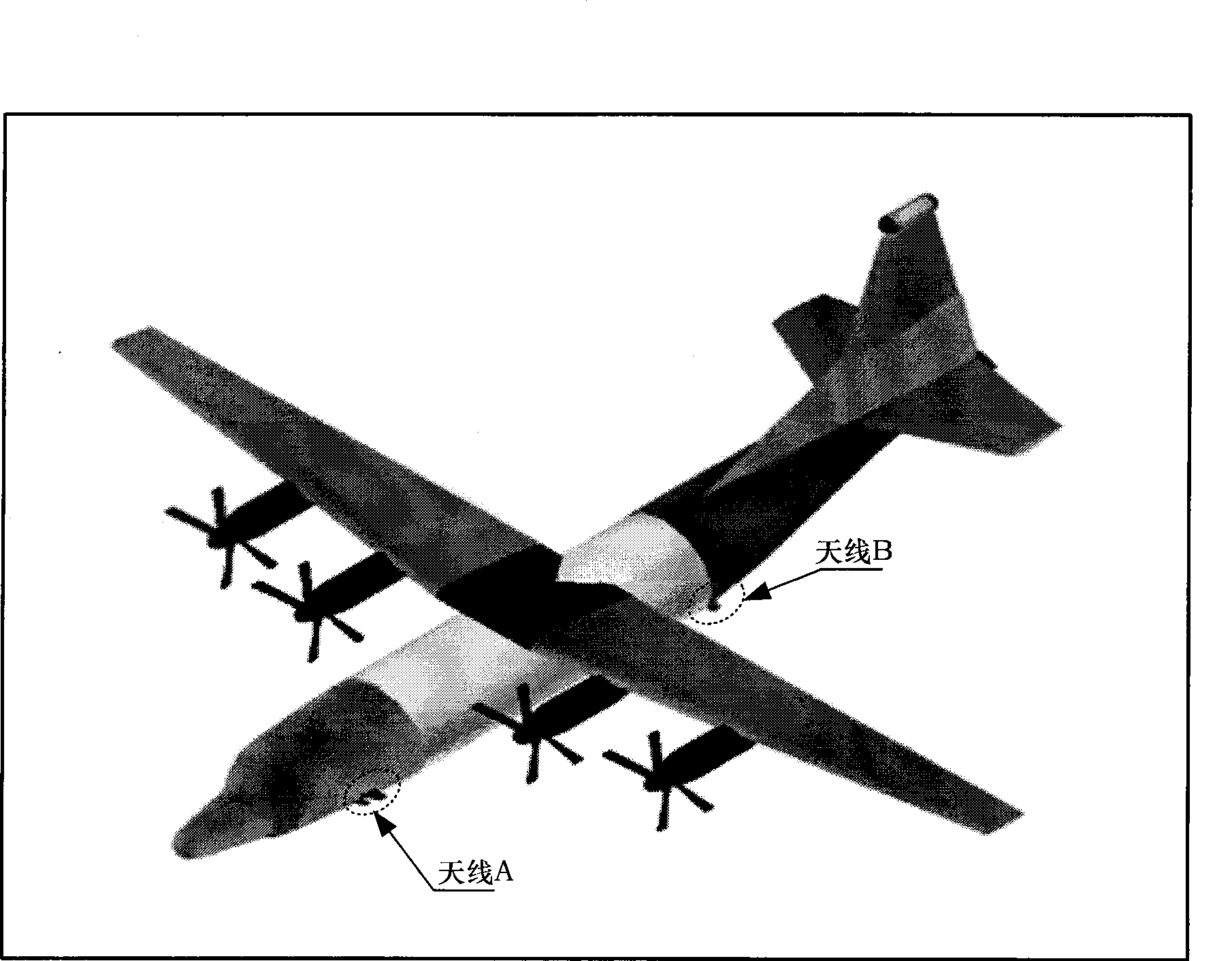 Airplane complete machine electromagnetic compatible digitalization model system