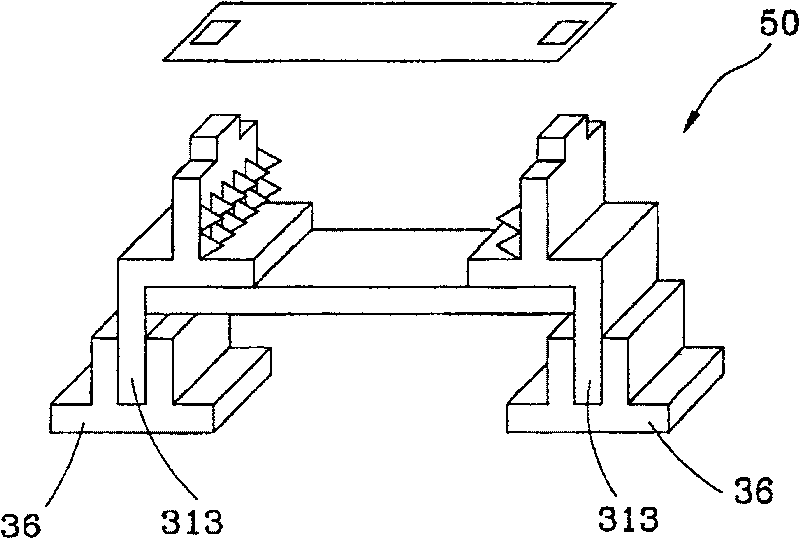 Probe card capable of replacing electronic accessory rapidly