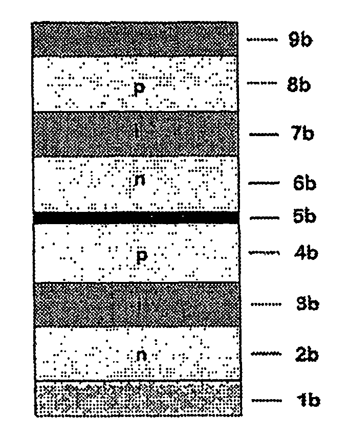 Photoactive component with organic layers