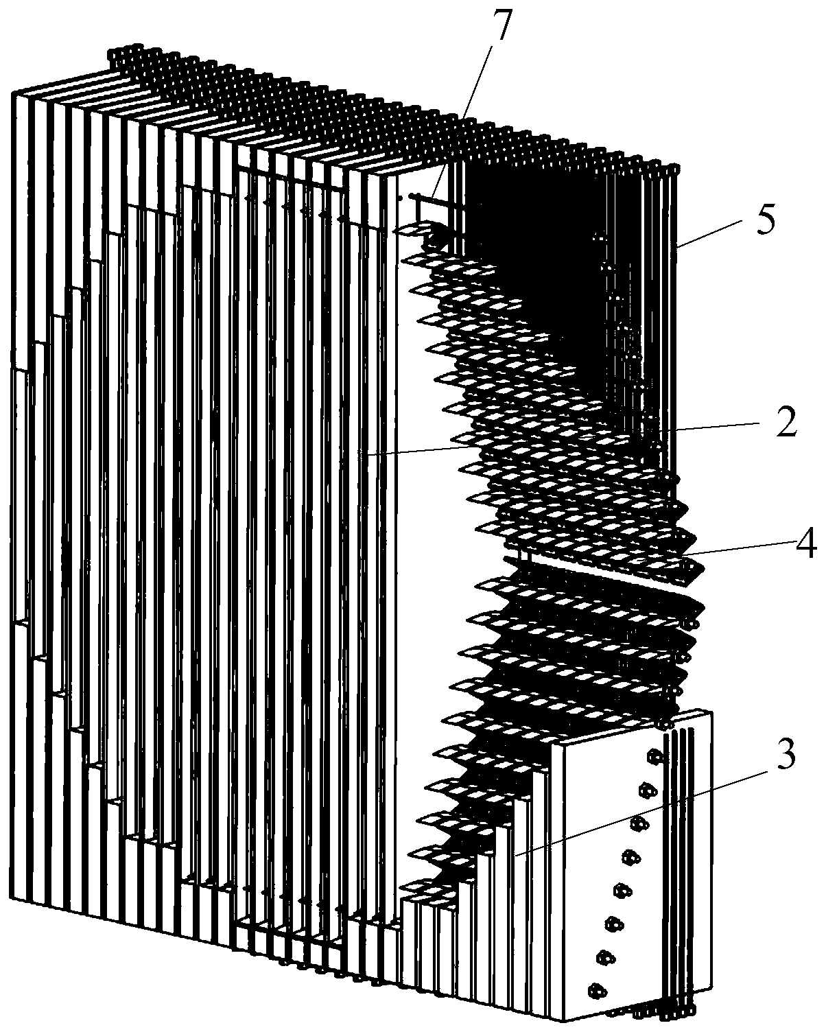 Total pressure distortion generator