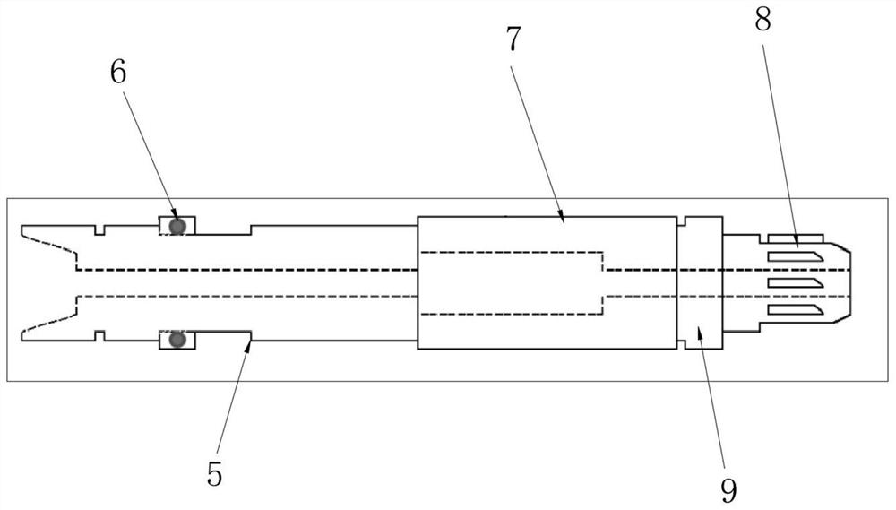 Ultra-short radius horizontal well deflecting and stabilizing device and construction method