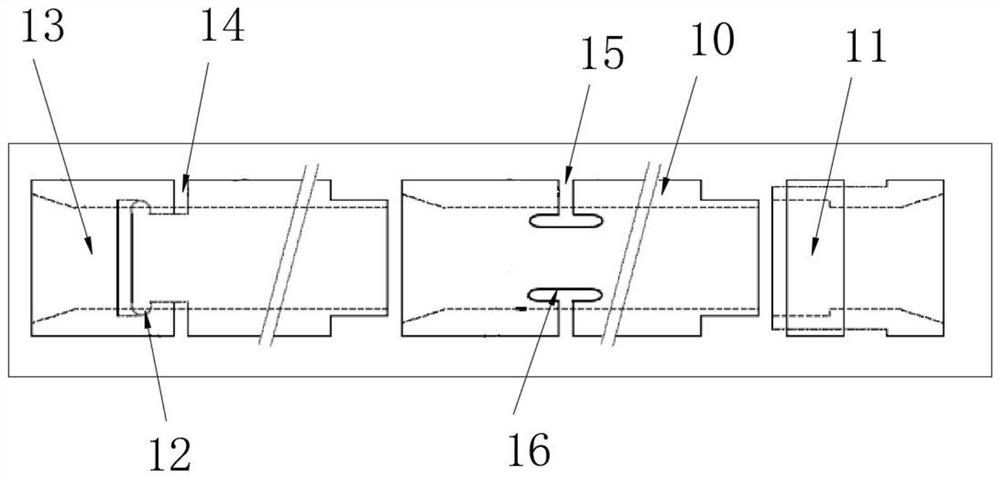 Ultra-short radius horizontal well deflecting and stabilizing device and construction method