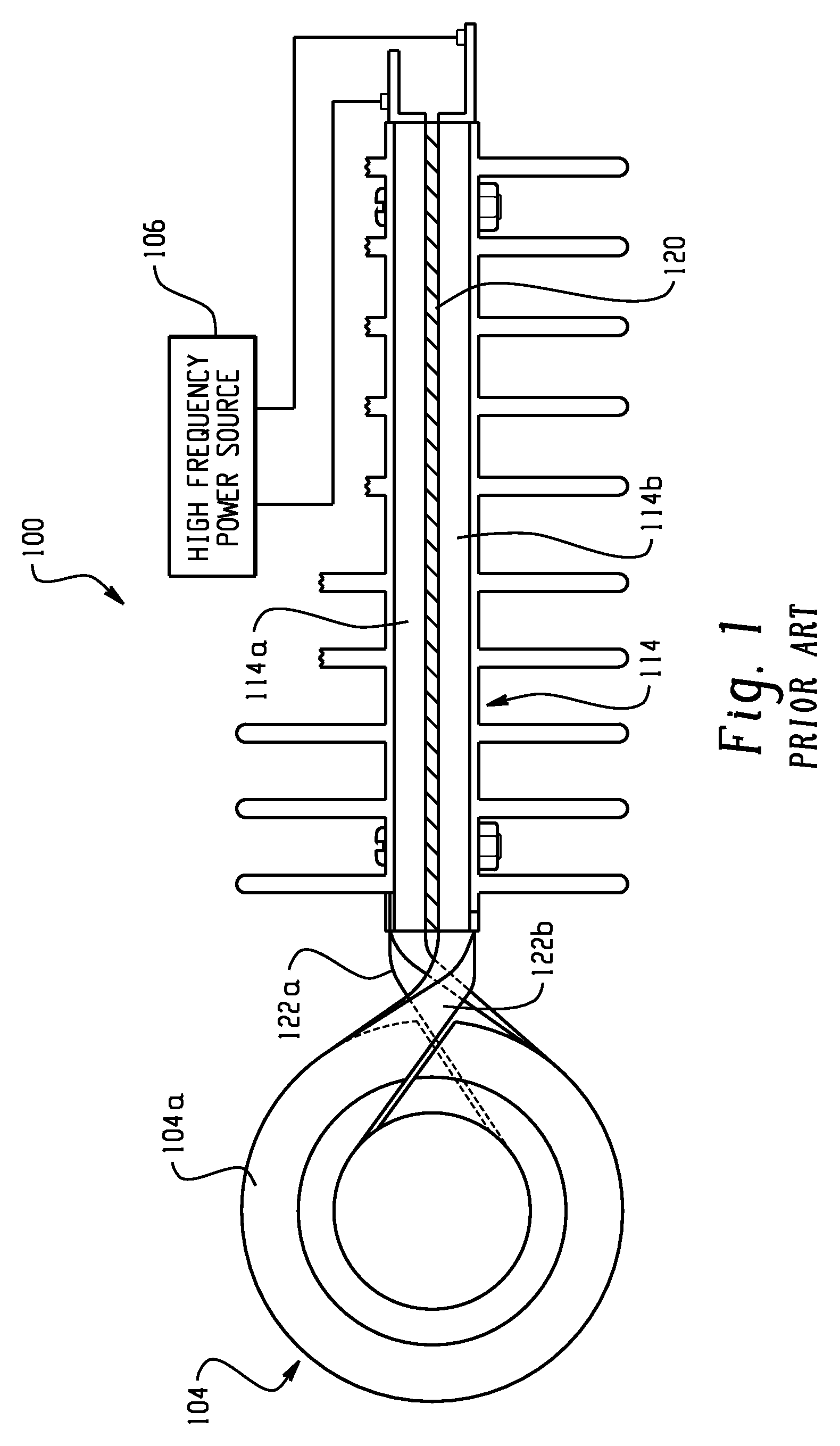 Induction coil without a weld