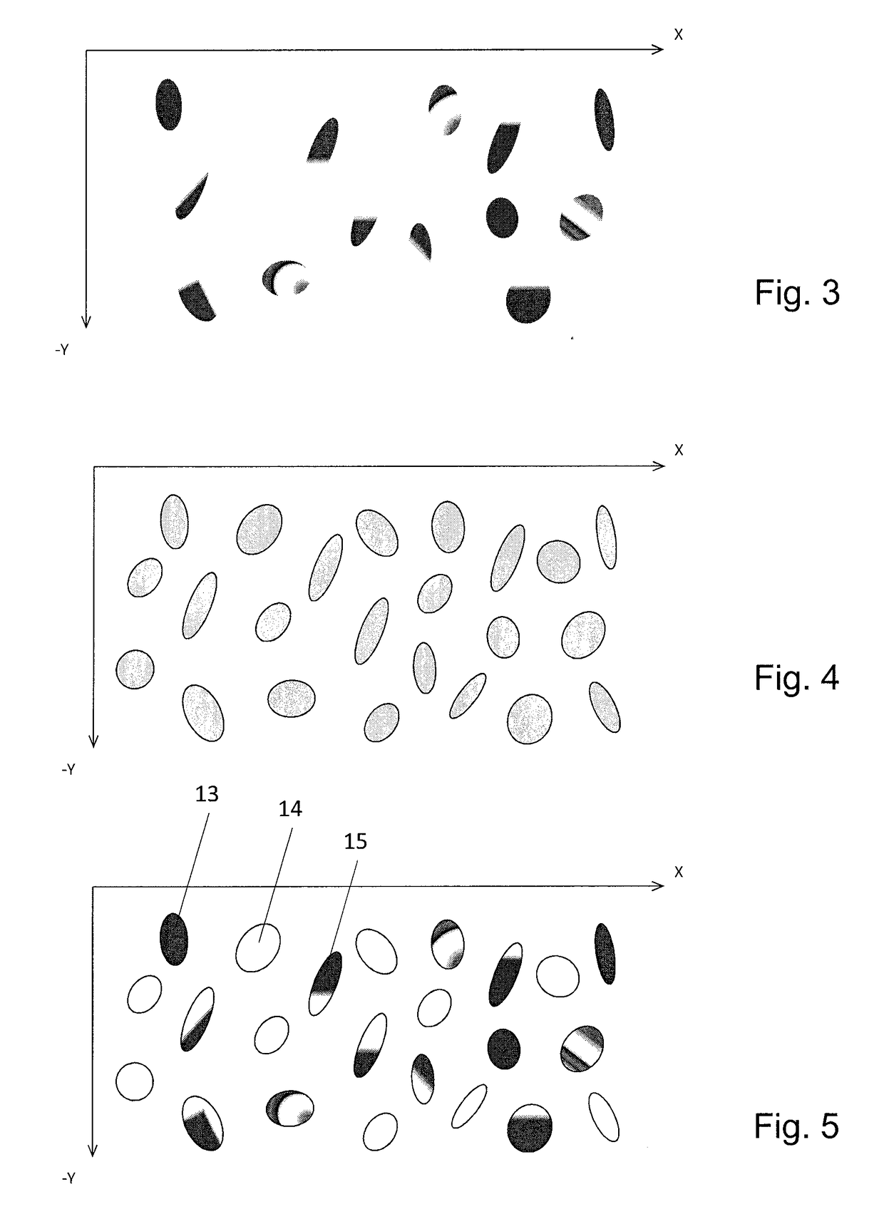 Sorting out mineral-containing objects or plastic objects