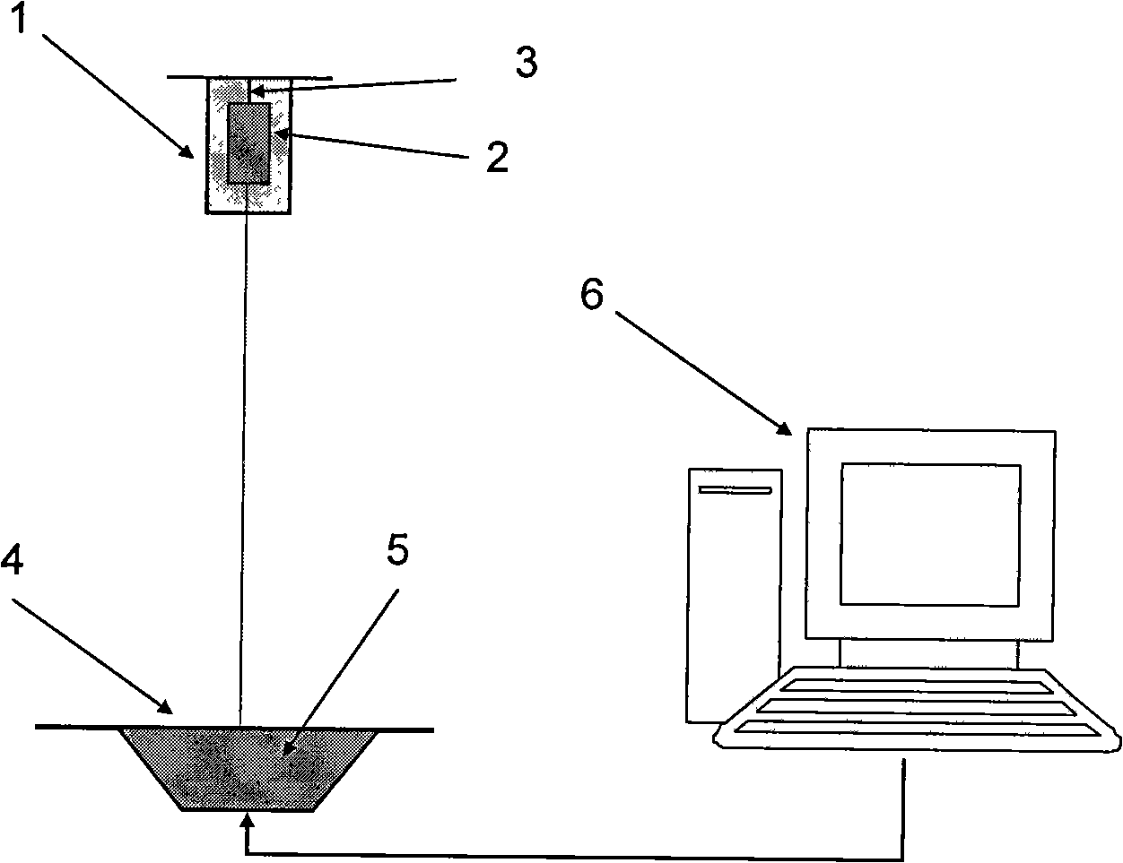 Great structure horizontal two-dimensional displacement automatic measuring equipment and method