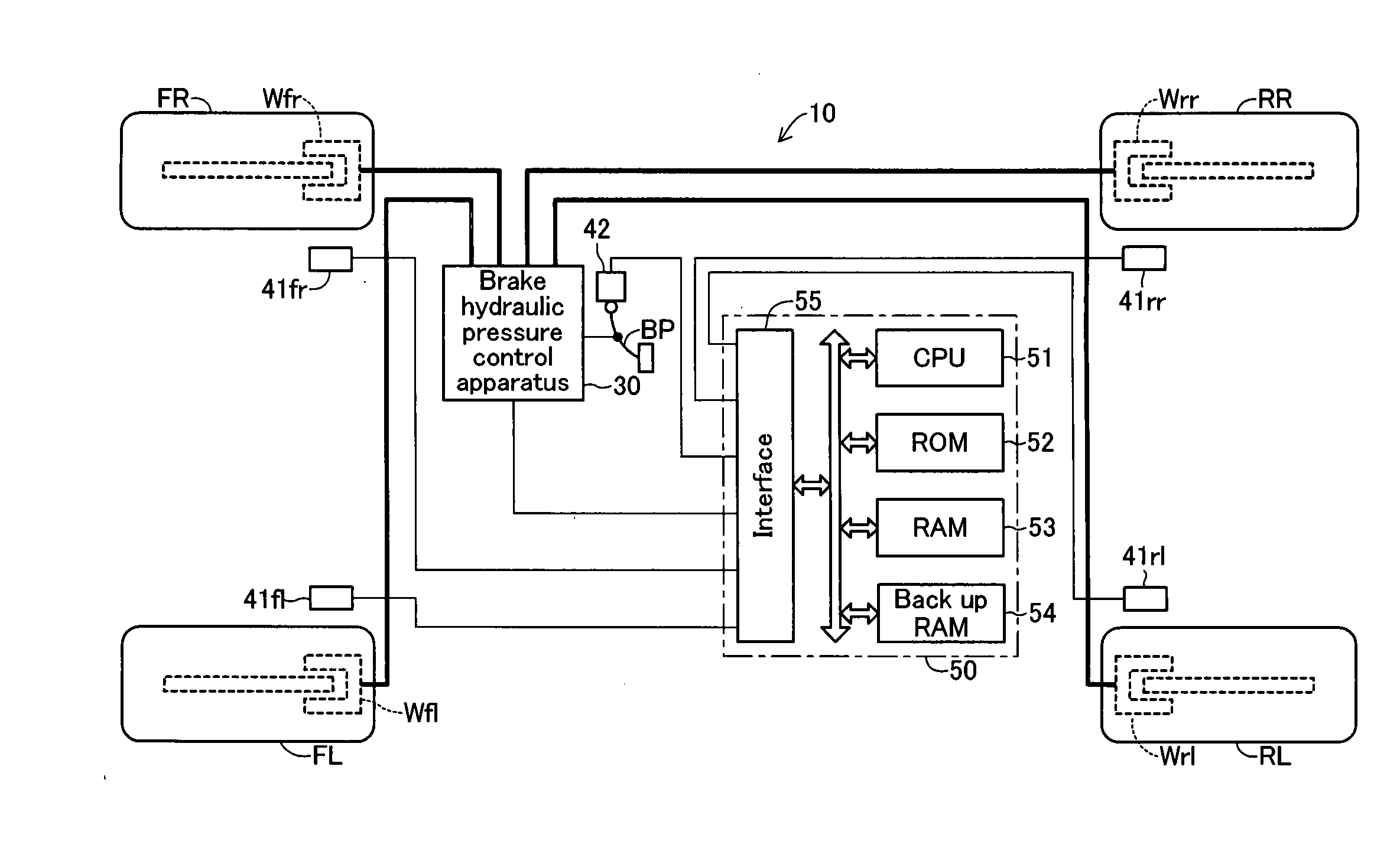 Vehicle brake hydraulic pressure control apparatus