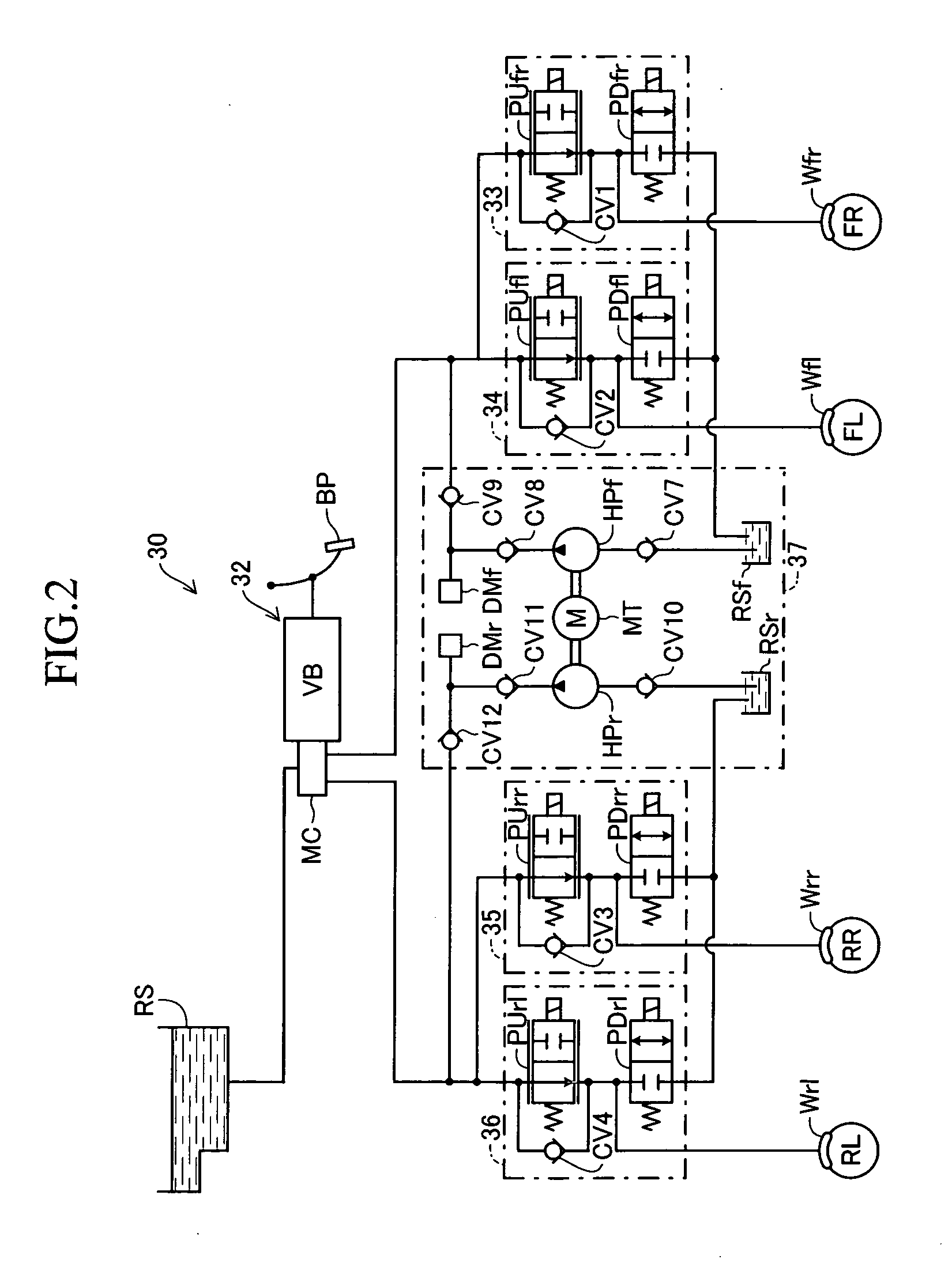 Vehicle brake hydraulic pressure control apparatus