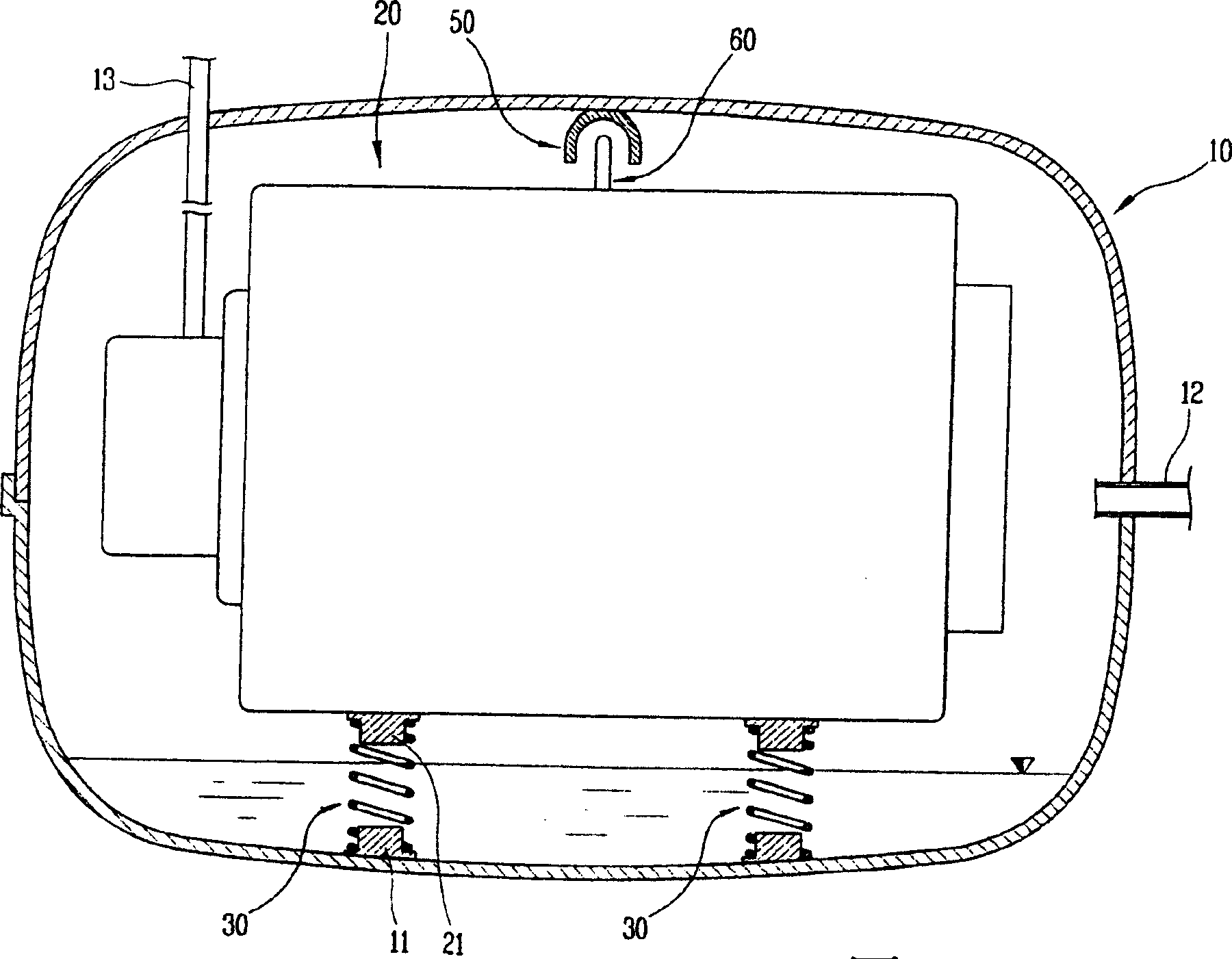 Stopper of compressor