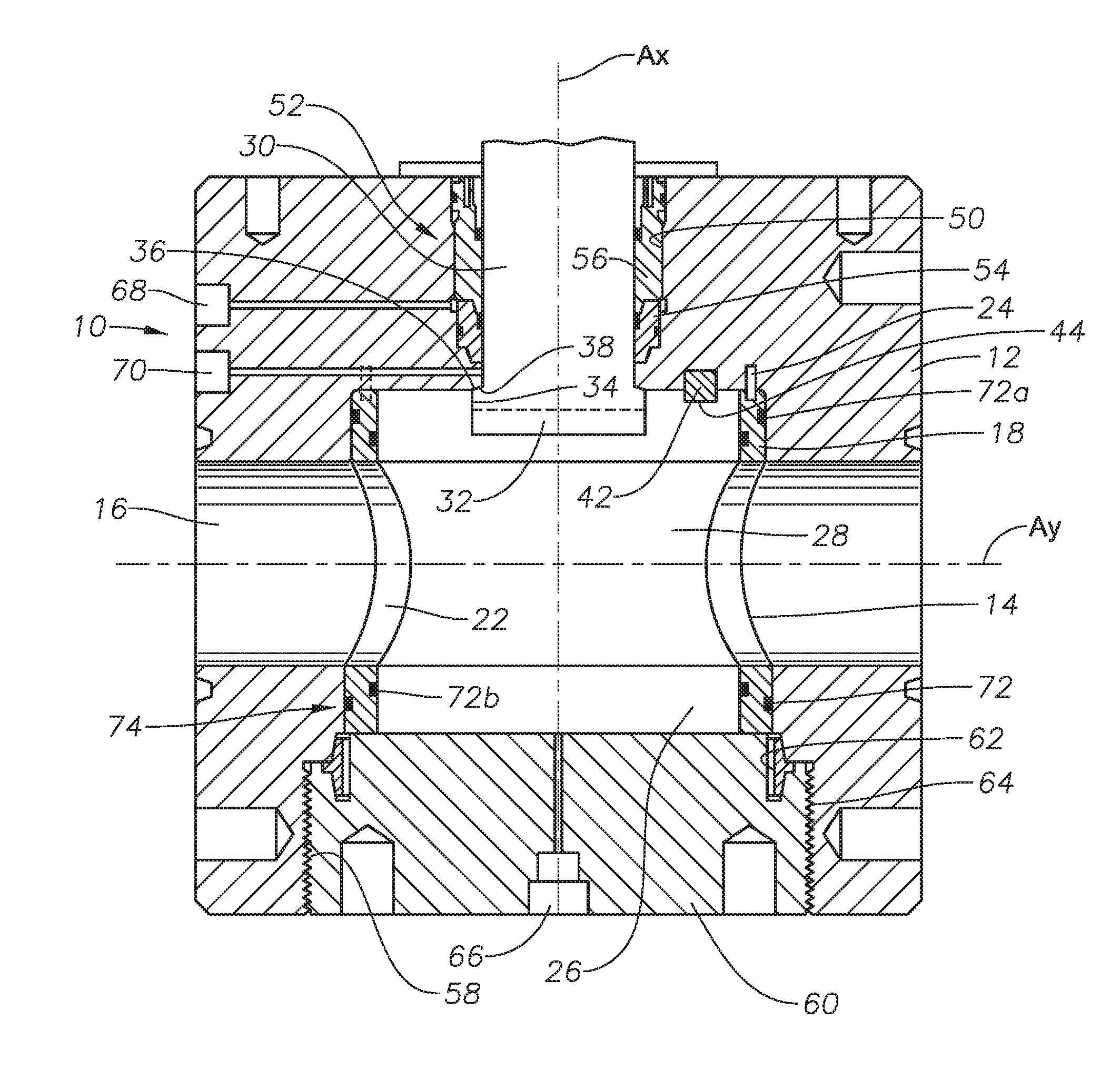 Extreme service plug valve