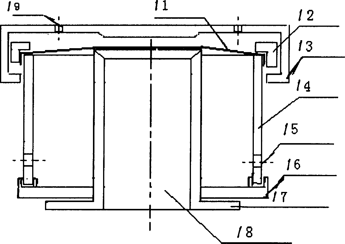 Positive ventilated body separating system