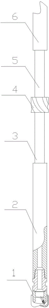 High WOB anti-deviation well straightening drill assembly